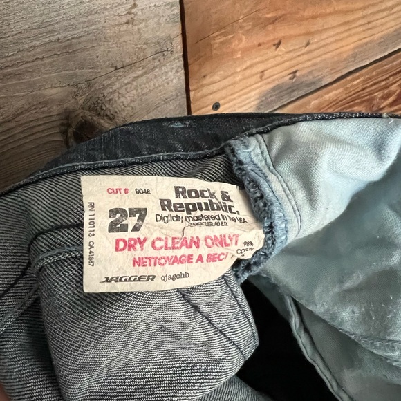 Rock & Republic Bootcut Jeans Sz 27 - Picture 2 of 5